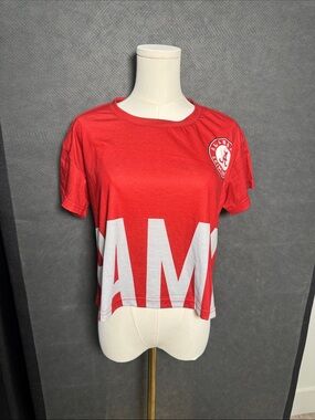 OOFOS Red Alabama Graphic Short Sleeve Tee